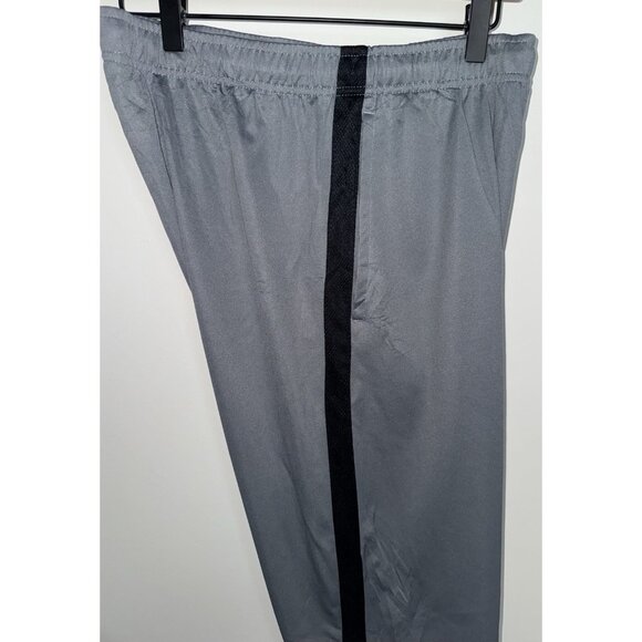 Nike Pants Women’s Size Large Black Side Stripes Grey Polyester - Picture 10 of 15